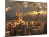 War of the Worlds-Stocktrek Images-Mounted Photographic Print