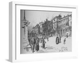 'War Office, Pall Mall', c1890-Herbert Railton-Framed Giclee Print