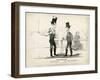 War! or No War: Ike! Say the 49th and Let's Settle it Amercably...No Sir...., 1846-null-Framed Giclee Print