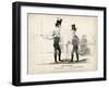 War! or No War: Ike! Say the 49th and Let's Settle it Amercably...No Sir...., 1846-null-Framed Giclee Print