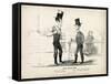 War! or No War: Ike! Say the 49th and Let's Settle it Amercably...No Sir...., 1846-null-Framed Stretched Canvas