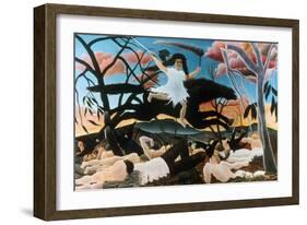 War, or the Ride of Discord, 1894-Henri Rousseau-Framed Giclee Print