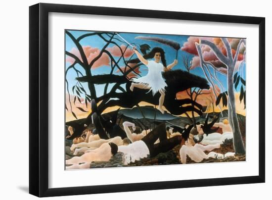 War, or the Ride of Discord, 1894-Henri Rousseau-Framed Giclee Print