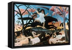 War, or the Ride of Discord, 1894-Henri Rousseau-Framed Stretched Canvas