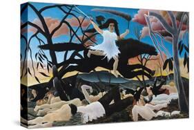 War, or the Ride of Discord, 1894-Henri Rousseau-Stretched Canvas