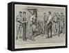 War Preparations, Sharpening Cavalry Swords at Aldershot-Frank Dadd-Framed Stretched Canvas