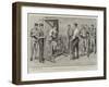 War Preparations, Sharpening Cavalry Swords at Aldershot-Frank Dadd-Framed Giclee Print