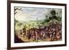 War Scene-Sebastian Vrancx-Framed Giclee Print