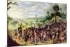 War Scene-Sebastian Vrancx-Mounted Giclee Print