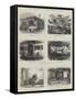 War Sketches-null-Framed Stretched Canvas