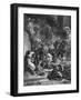 War Torn Scene in Rome-null-Framed Giclee Print