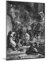 War Torn Scene in Rome-null-Mounted Giclee Print