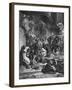 War Torn Scene in Rome-null-Framed Giclee Print