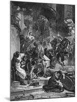 War Torn Scene in Rome-null-Mounted Giclee Print