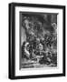 War Torn Scene in Rome-null-Framed Giclee Print