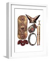 War Trappings of the Ancient Britons, 1933-1934-null-Framed Giclee Print