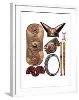 War Trappings of the Ancient Britons, 1933-1934-null-Framed Giclee Print