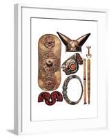 War Trappings of the Ancient Britons, 1933-1934-null-Framed Giclee Print