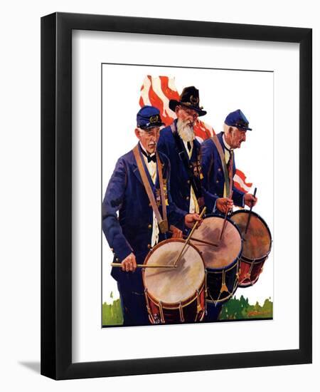 "War Veterans,"June 1, 1935-Maurice Bower-Framed Giclee Print