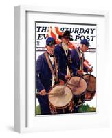 "War Veterans," Saturday Evening Post Cover, June 1, 1935-Maurice Bower-Framed Giclee Print