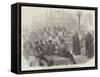 War with Russia, the Lord Chancellor Reading the Queen's Message to the House of Lords-null-Framed Stretched Canvas