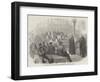 War with Russia, the Lord Chancellor Reading the Queen's Message to the House of Lords-null-Framed Giclee Print