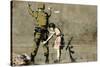 War-Banksy-Stretched Canvas