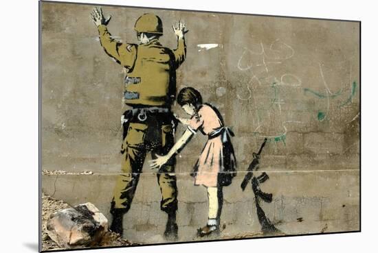 War-Banksy-Mounted Giclee Print