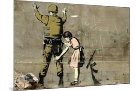 War-Banksy-Mounted Giclee Print