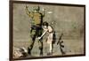 War-Banksy-Framed Giclee Print