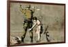 War-Banksy-Framed Giclee Print