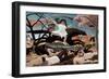 War-Henri Rousseau-Framed Art Print