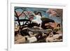 War-Henri Rousseau-Framed Premium Giclee Print