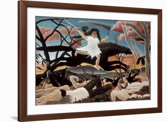 War-Henri Rousseau-Framed Premium Giclee Print