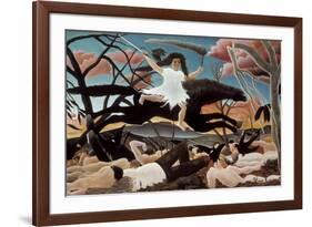 War-Henri Rousseau-Framed Premium Giclee Print