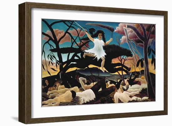 War-Henri Rousseau-Framed Giclee Print