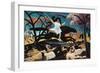 War-Henri Rousseau-Framed Giclee Print