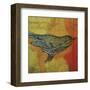 Warbler No. 1-John W^ Golden-Framed Art Print