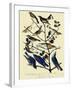 Warblers and Bluebirds-John James Audubon-Framed Giclee Print
