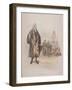 Ward Beadle in Civic Costume, Holding a Staff, at a Wardmote Inquest, 1805-William Henry Pyne-Framed Giclee Print