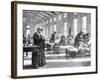 Ward in the Hampstead Smallpox Hospital, 1871-null-Framed Giclee Print