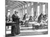 Ward in the Hampstead Smallpox Hospital, 1871-null-Mounted Giclee Print