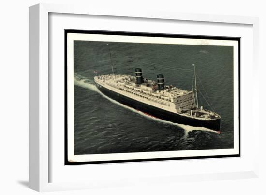 Ward Line, Morro Castle Oriente, Dampfschiff-null-Framed Giclee Print