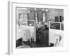 Ward One at the Montague Hospital in Mexborough, South Yorkshire, 1959-Michael Walters-Framed Photographic Print