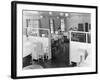 Ward One at the Montague Hospital in Mexborough, South Yorkshire, 1959-Michael Walters-Framed Photographic Print