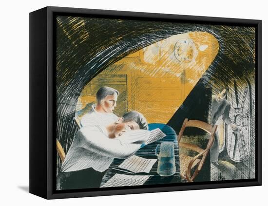 Ward Room Number 1, 1941-Eric Ravilious-Framed Stretched Canvas