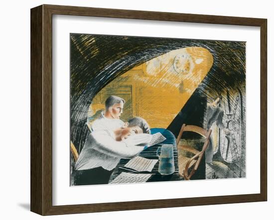 Ward Room Number 1, 1941-Eric Ravilious-Framed Giclee Print