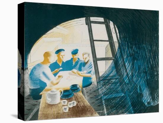 Ward Room Number 2, 1941-Eric Ravilious-Stretched Canvas