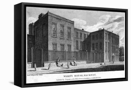 Ward's House, Hackney, London, 1805-Samuel Rawle-Framed Stretched Canvas