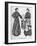 Wardress and Suffragette Inmate, Holloway Prison-null-Framed Art Print